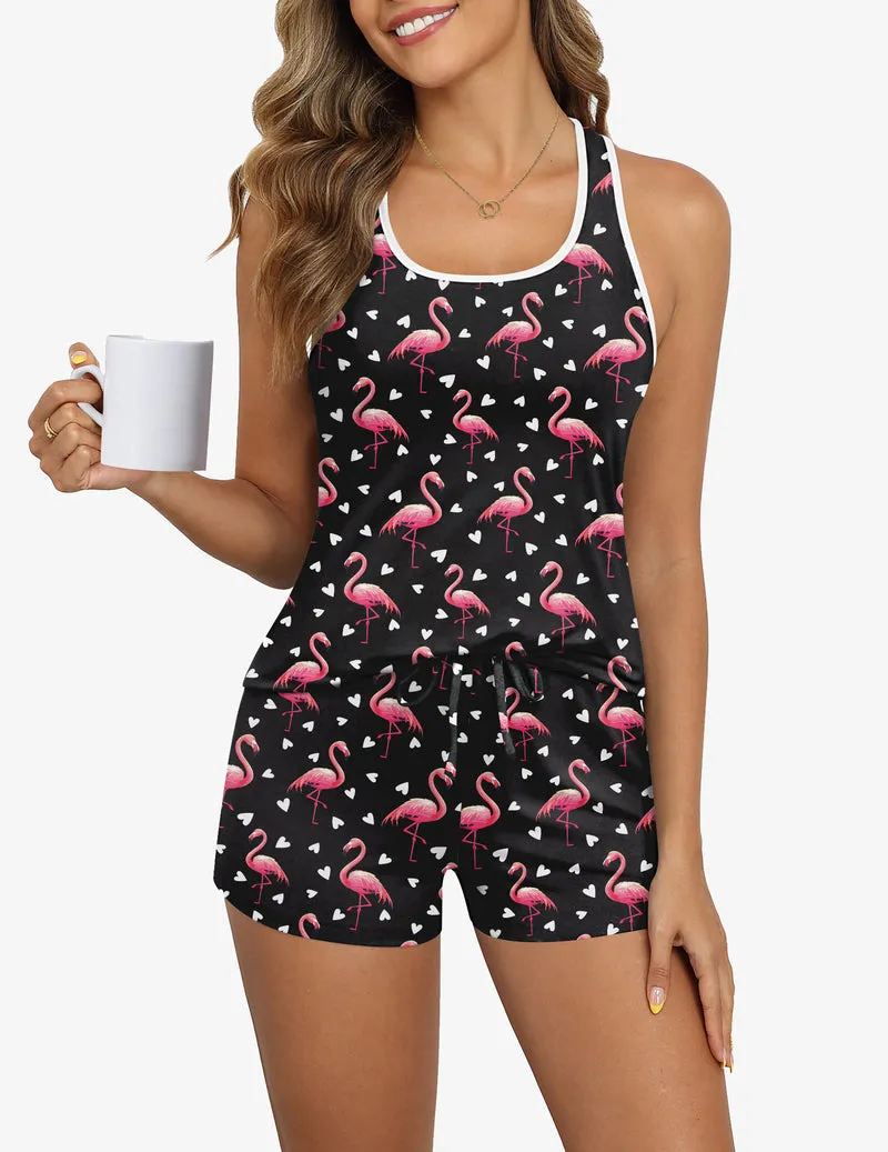 Ekouaer Pajama Set Comfy Cami and Shorts sold by Avid Love product image thumbnail 4