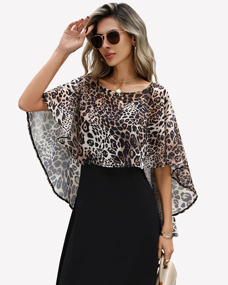 Chiffon Cape Shawl Evening Wedding Bridesmaid Cover Up sold by Avid Love product image thumbnail 3