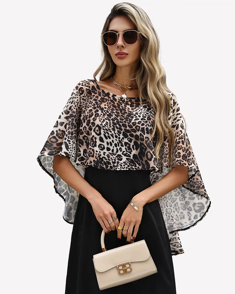 Chiffon Cape Shawl Evening Wedding Bridesmaid Cover Up sold by Avid Love product image thumbnail 2