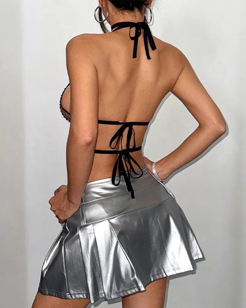 Strappy Lace Balconette Bra - Sexy Lingerie Bralette sold by Avid Love product image thumbnail 2