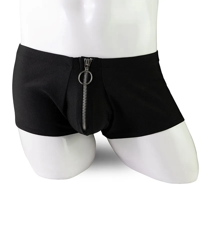 Men's Zip-Front Open Crotch Boxer Shorts sold by Avid Love product image thumbnail 2