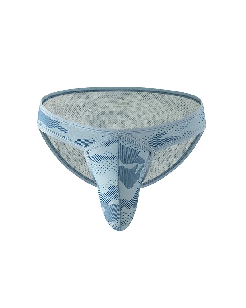 Men's Mesh Camo Print Low-Rise Briefs sold by Avid Love product image thumbnail 3