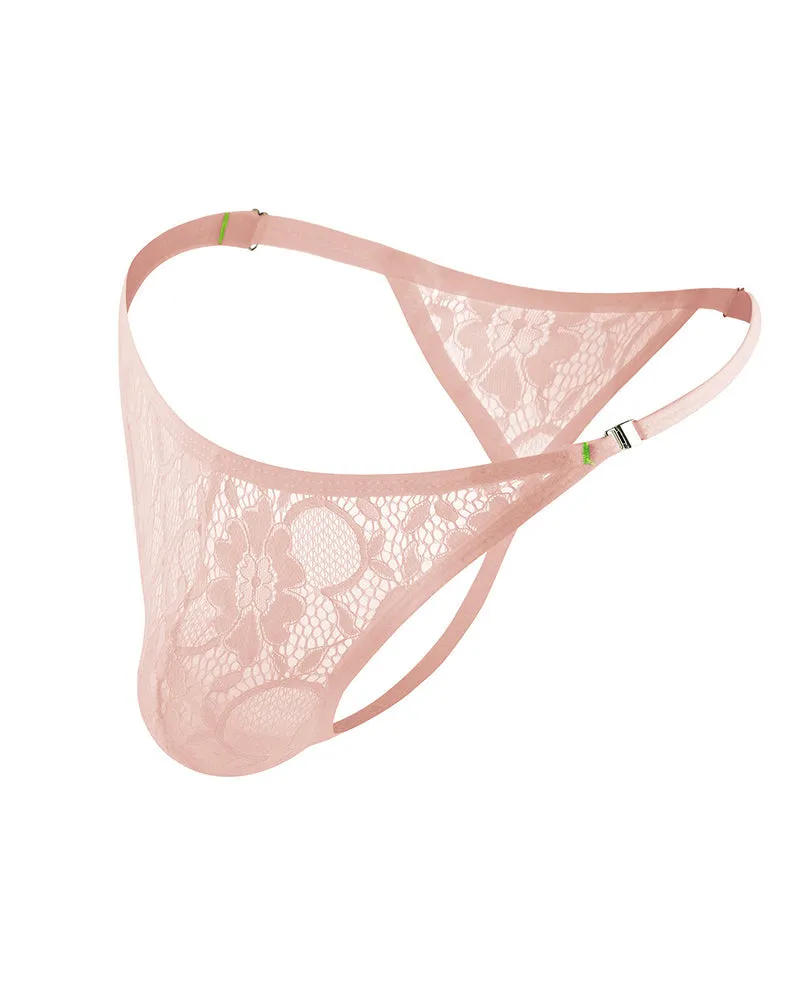 Men's Lace Floral G-String Thong Briefs sold by Avid Love product image thumbnail 5