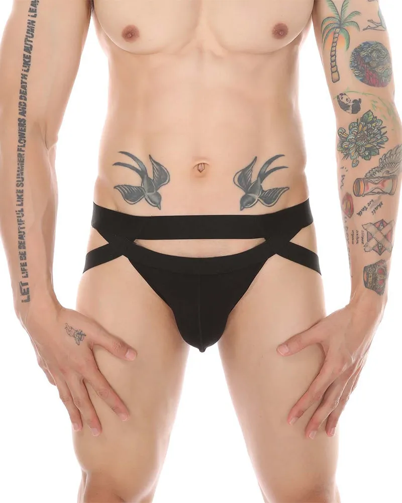 Men's O-Ring Cutout Double Band Briefs sold by Avid Love product image thumbnail 2