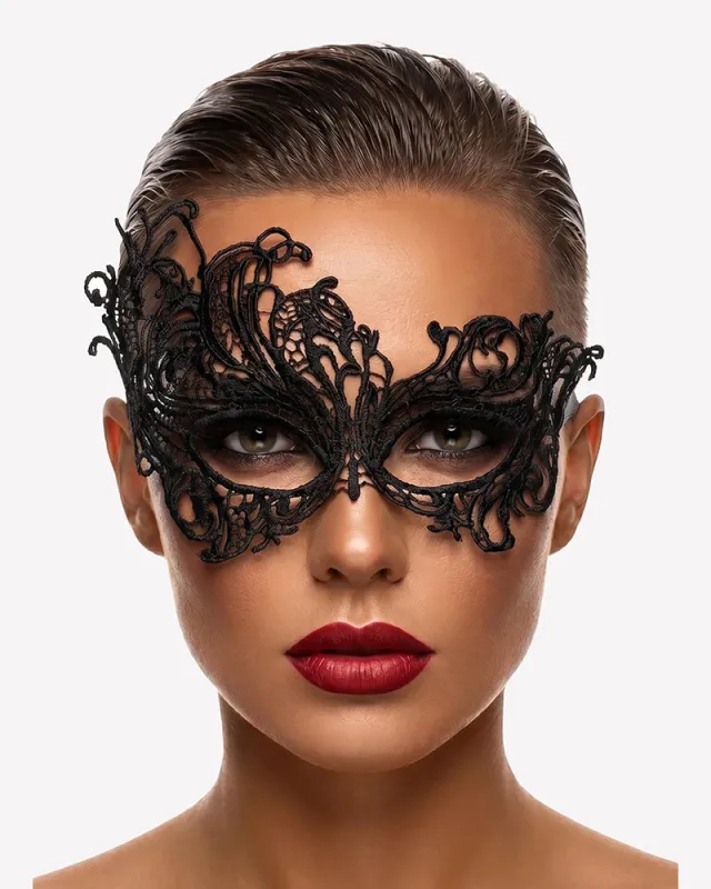 Lace Masquerade Eye Mask for Women and Men made by Avid Love