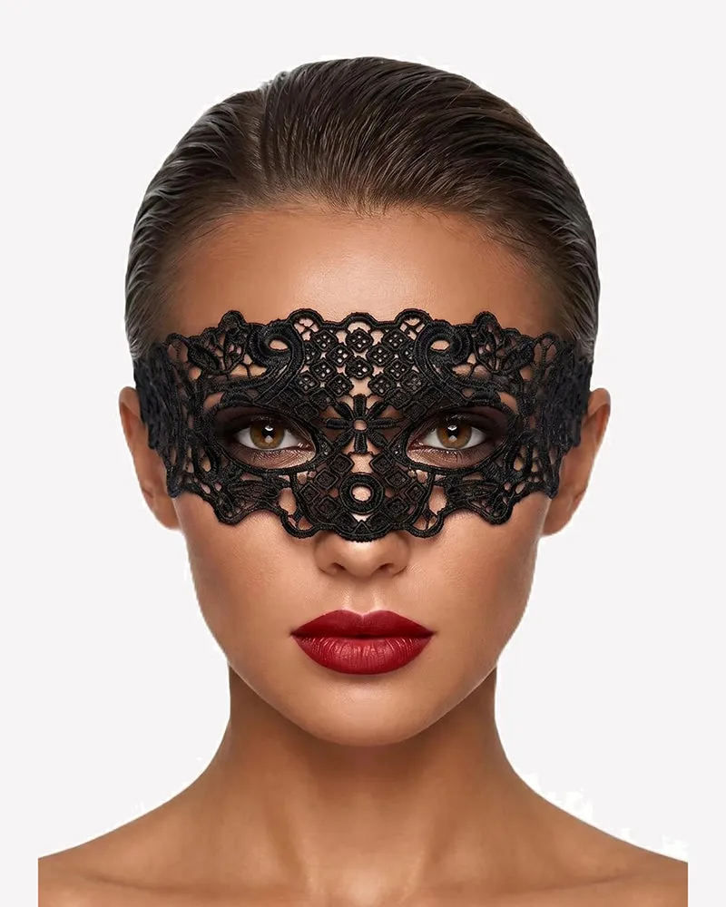 Lace Masquerade Eye Mask for Women and Men sold by Avid Love product image thumbnail 2