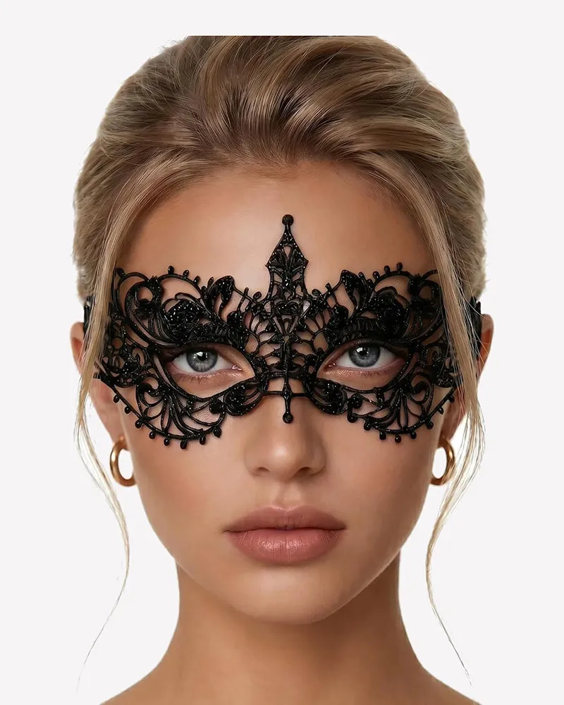 Lace Masquerade Eye Mask for Women and Men sold by Avid Love product image thumbnail 4