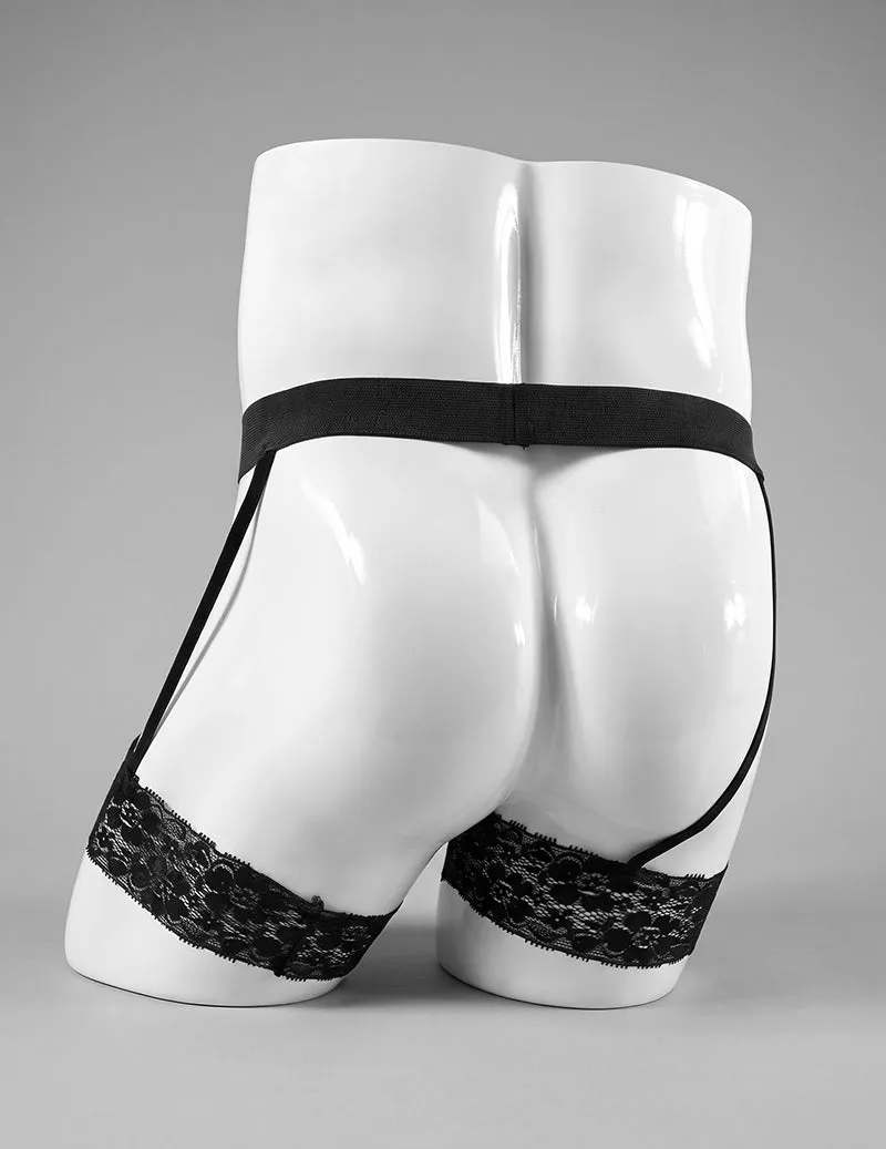 Men Lace Garter Strap Thong sold by Avid Love product image thumbnail 3