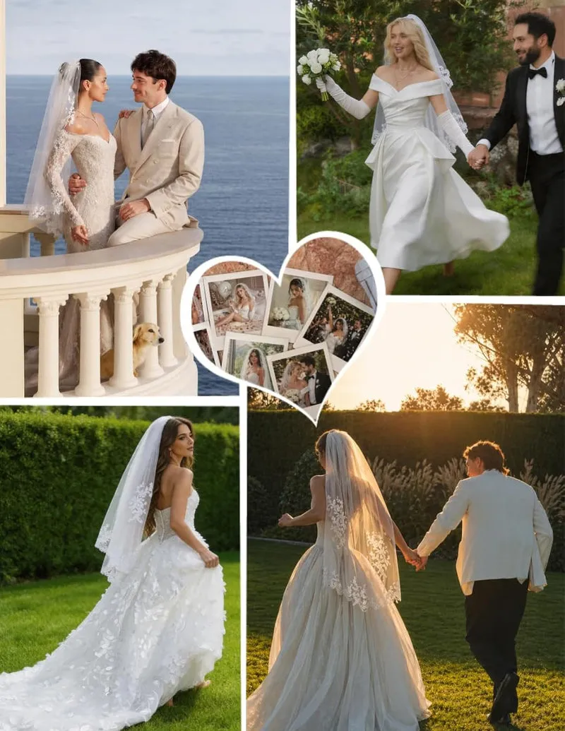 Fingertip Length Wedding Veil Scalloped Lace Edge Bridal Veil with Comb sold by Avid Love product image thumbnail 3