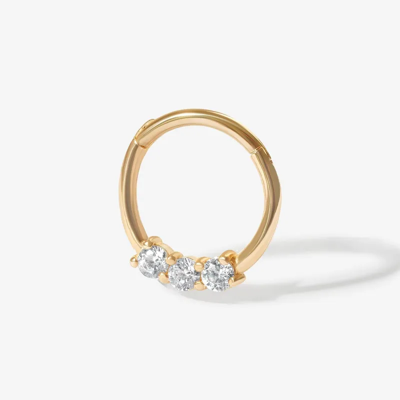 Rogan clicker piercing sold by Adornmonde