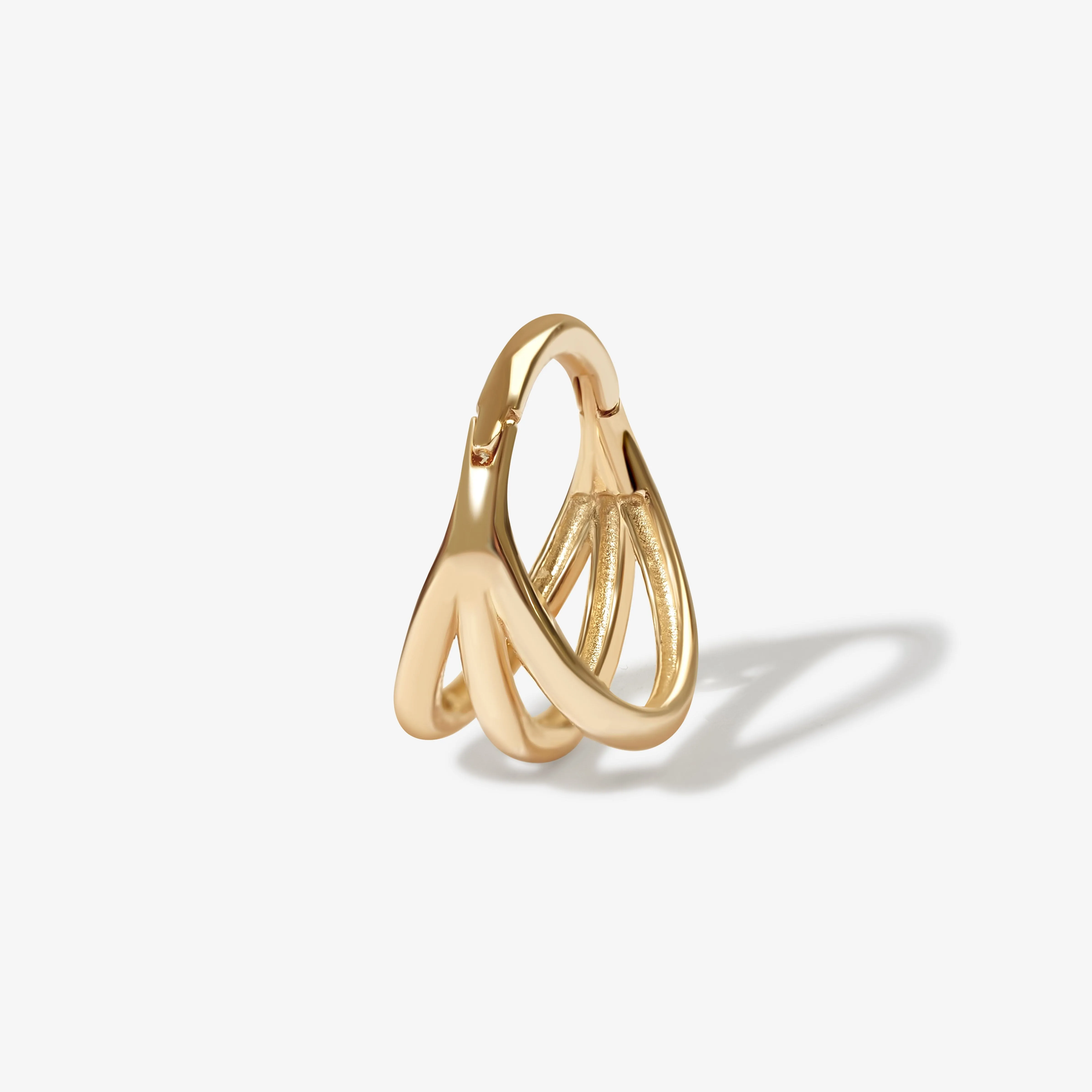 Peng cage clicker hoop sold by Adornmonde product image thumbnail 3