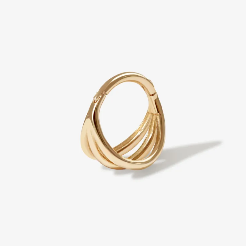 Peng cage clicker hoop sold by Adornmonde