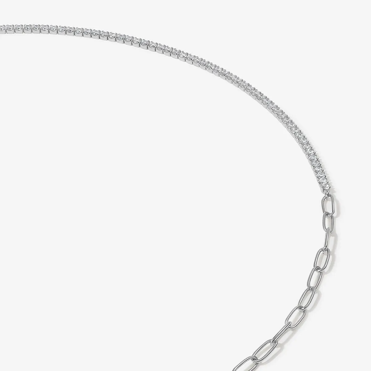 Nigel tennis necklace sold by Adornmonde product image thumbnail 3