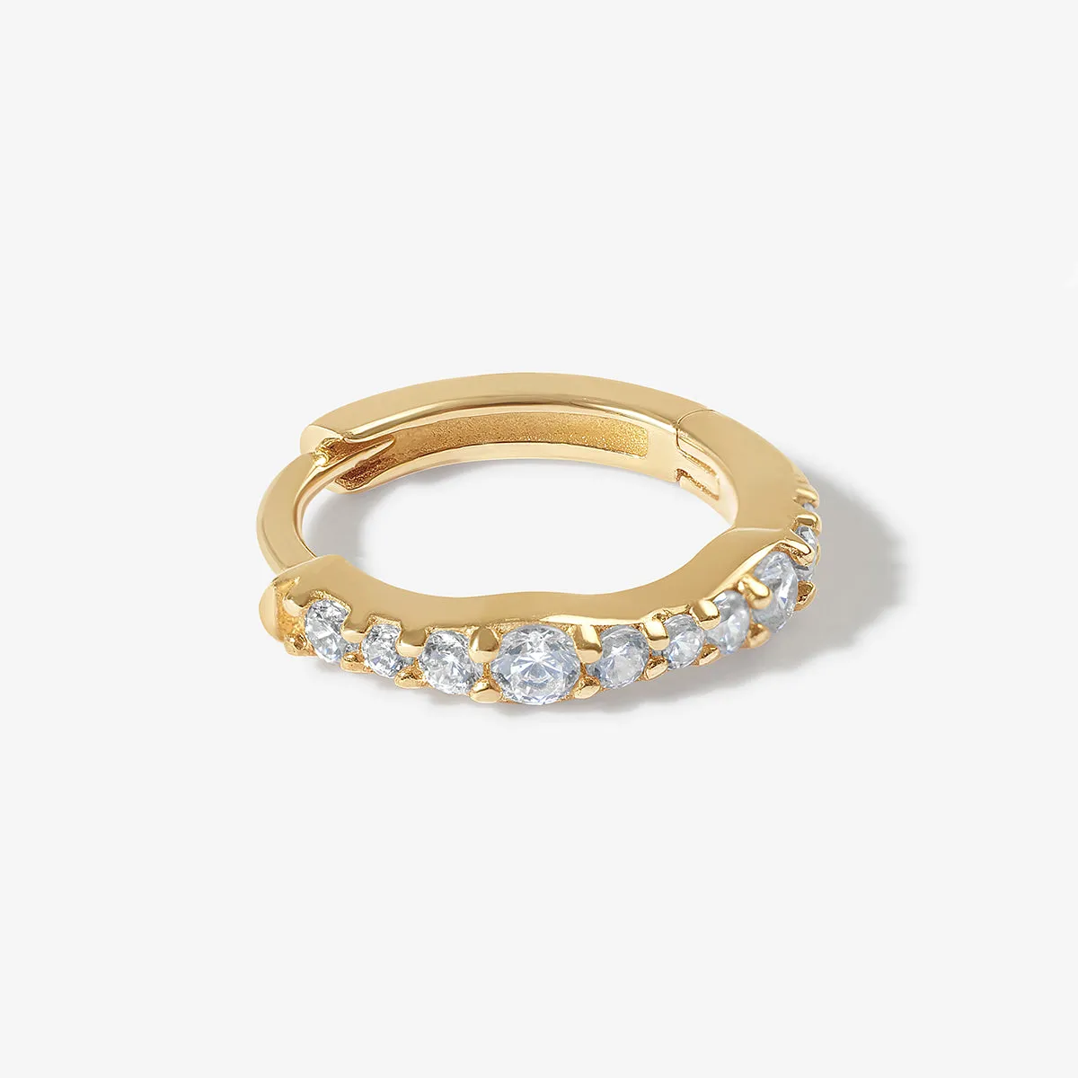 Eady hoop earring sold by Adornmonde