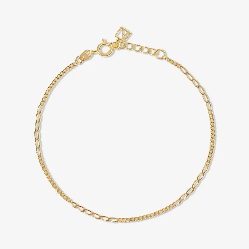 Tyrian ornate curb chain bracelet sold by Adornmonde