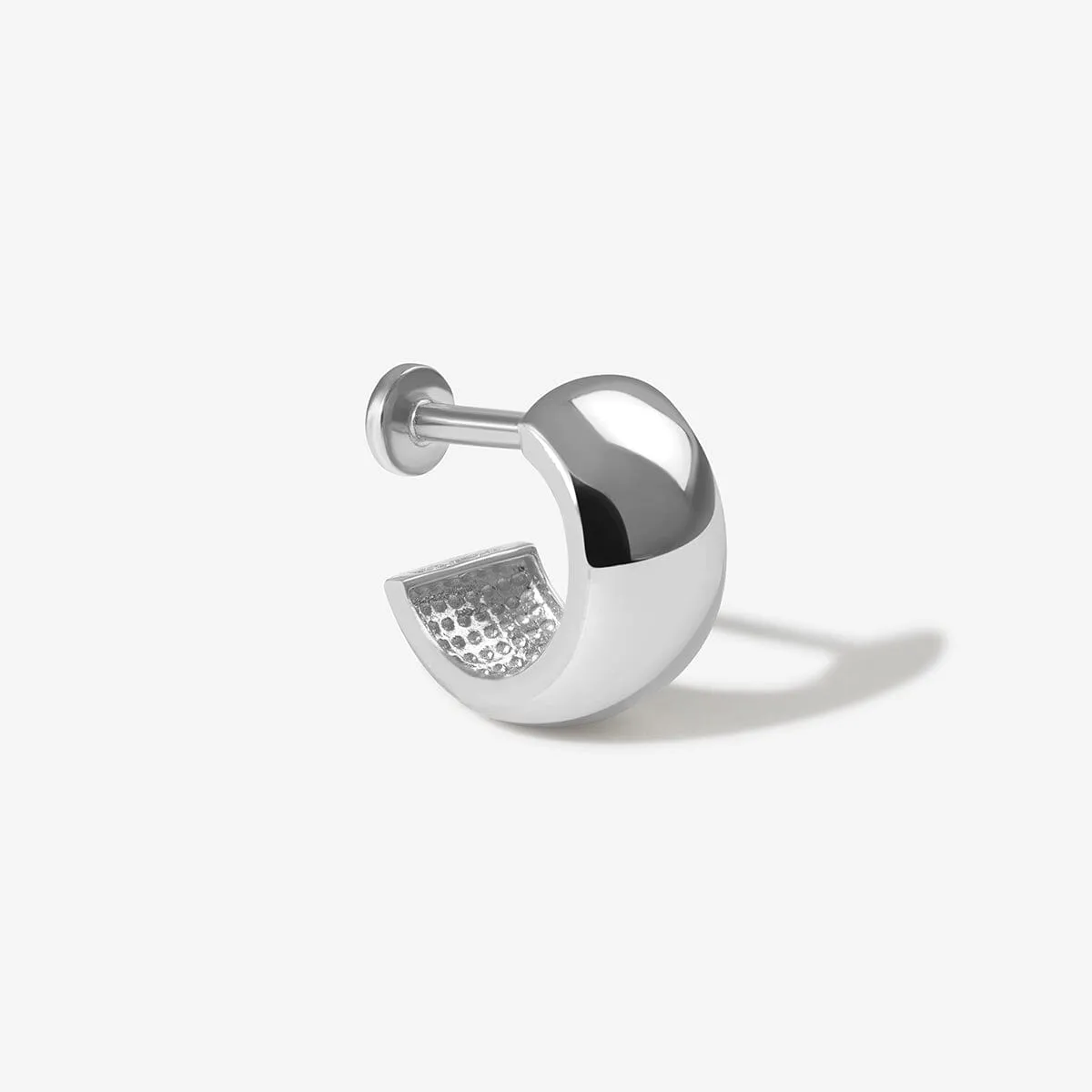 Paris medium piercing hoop sold by Adornmonde product image thumbnail 4