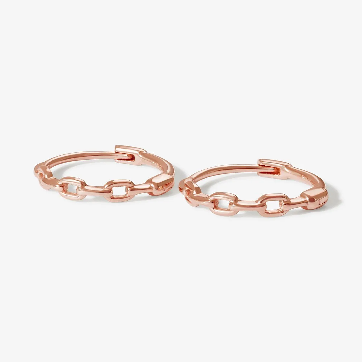 Cramton mini hoop earrings sold by Adornmonde product image thumbnail 3