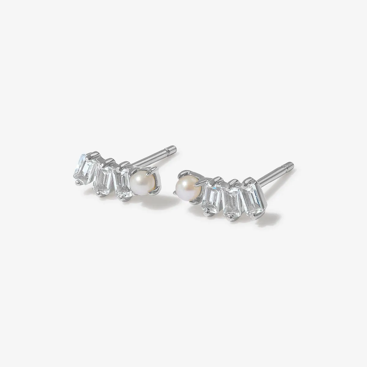 Jaxen stud earrings sold by Adornmonde product image thumbnail 4