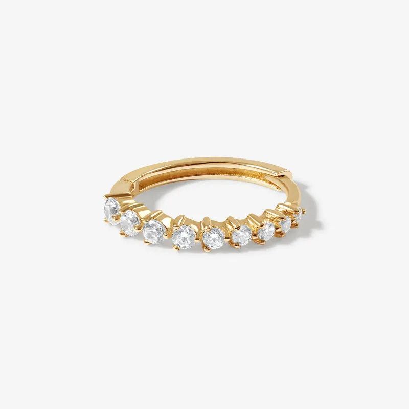 Adri hoop earring sold by Adornmonde