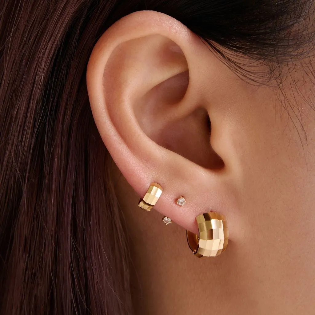 Frankie u hoop diamond piercing sold by Adornmonde product image thumbnail 2