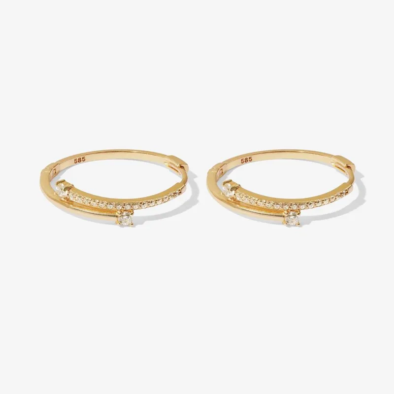 Celvin hoops made by Adornmonde