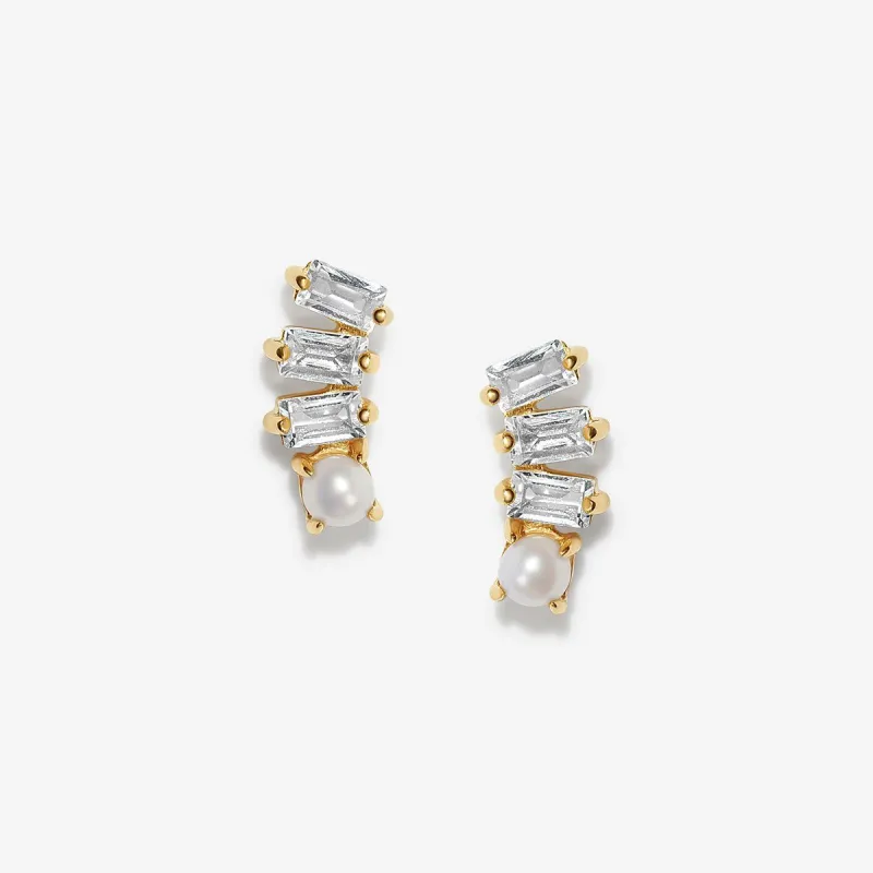 Jaxen stud earrings sold by Adornmonde