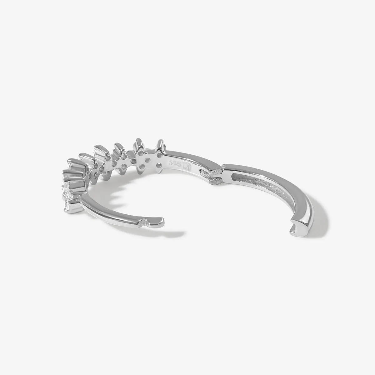 Leehu hoop earring sold by Adornmonde product image thumbnail 4