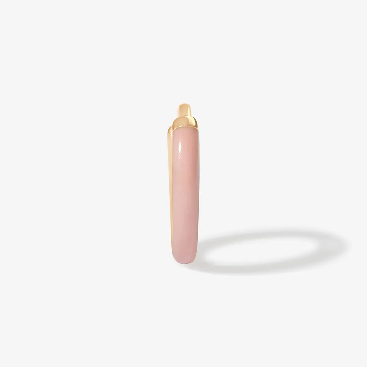 Easley musk enamel mini huggie sold by Adornmonde product image thumbnail 3