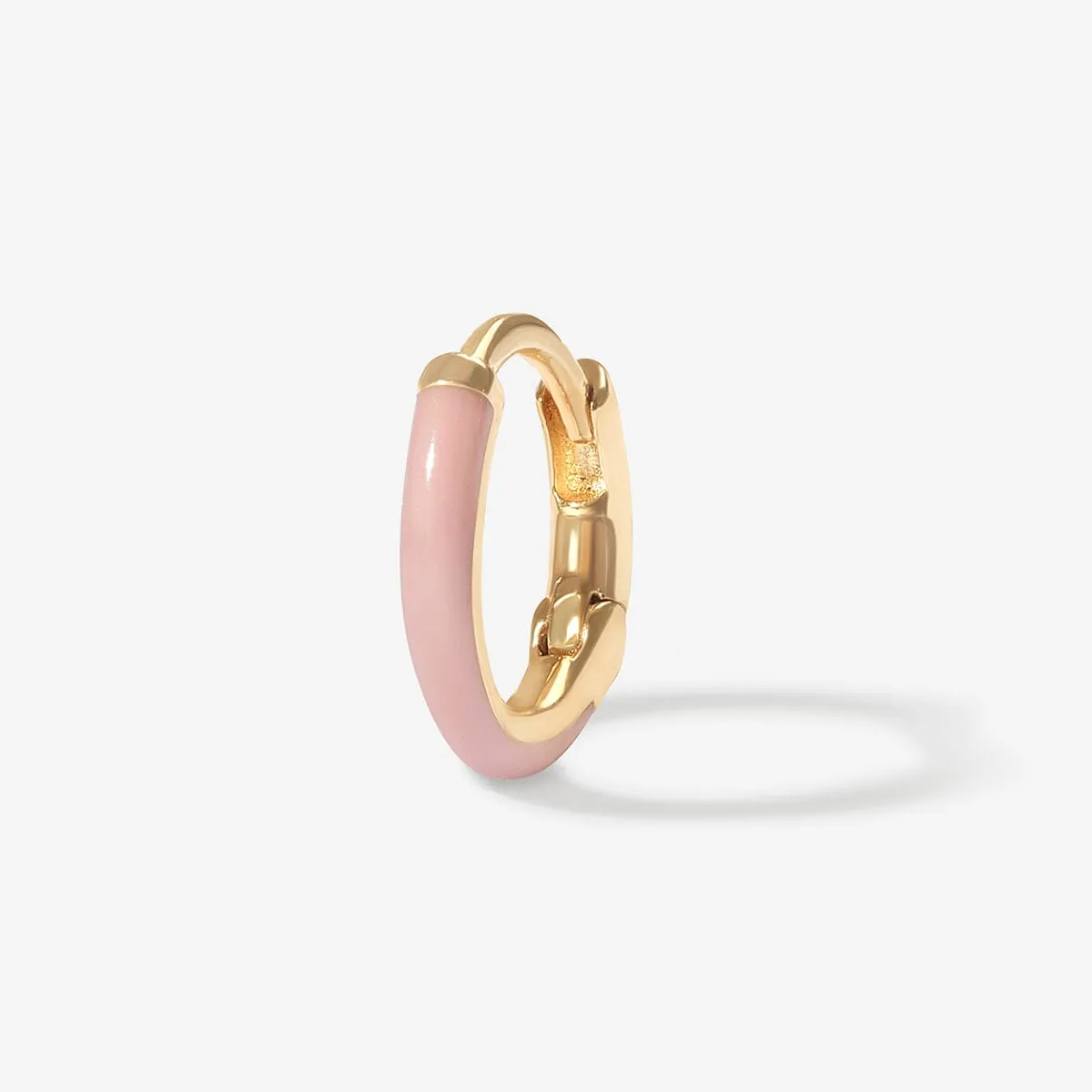 Easley musk enamel mini huggie sold by Adornmonde