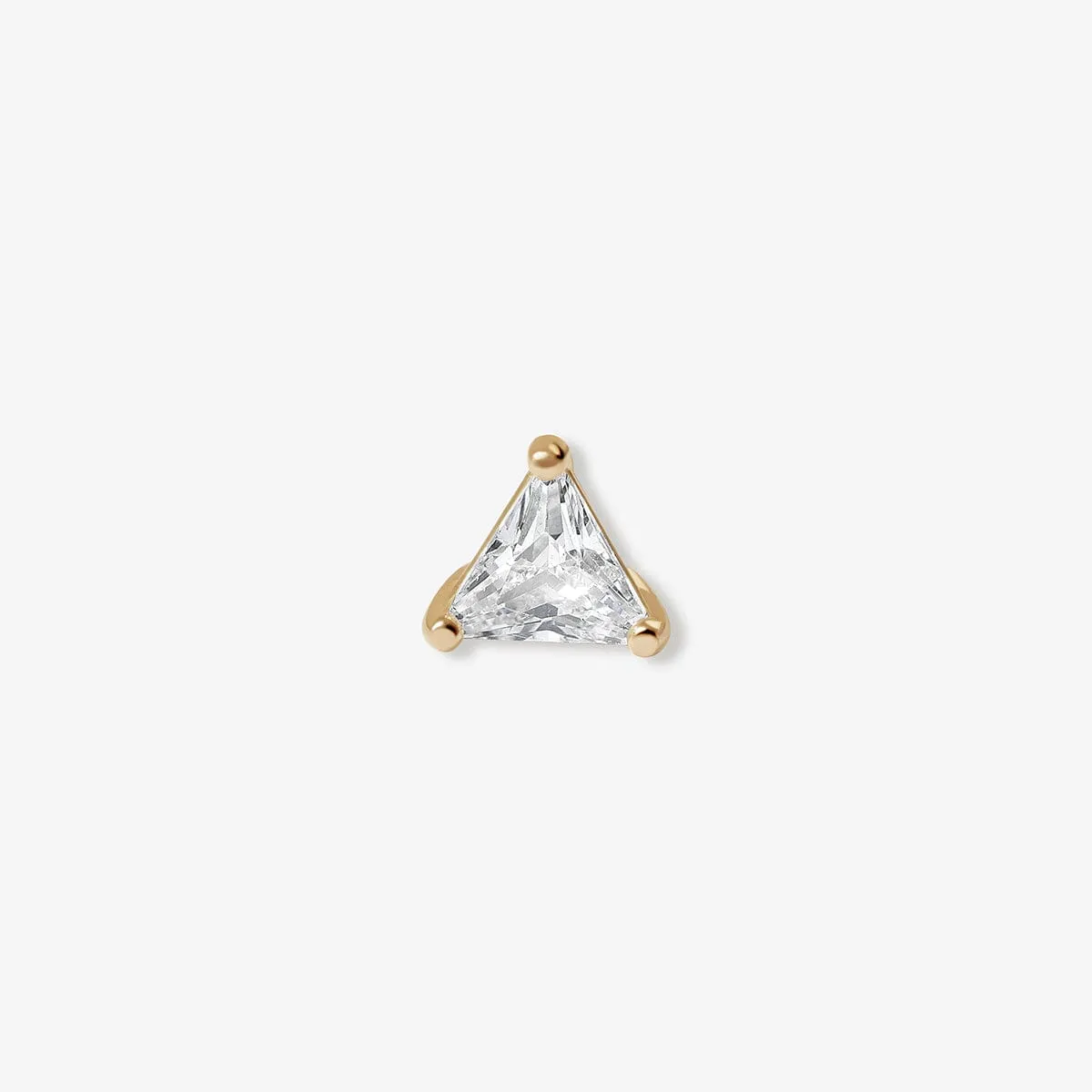 Vaman triangle piercing sold by Adornmonde product image thumbnail 3