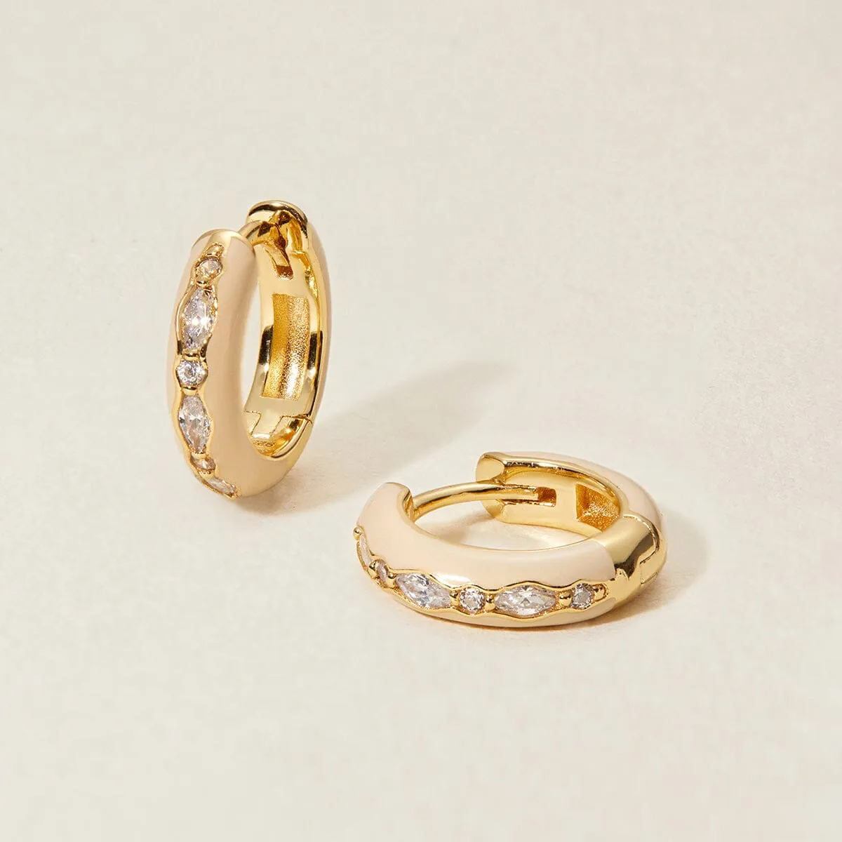 Mattus butter earrings sold by Adornmonde