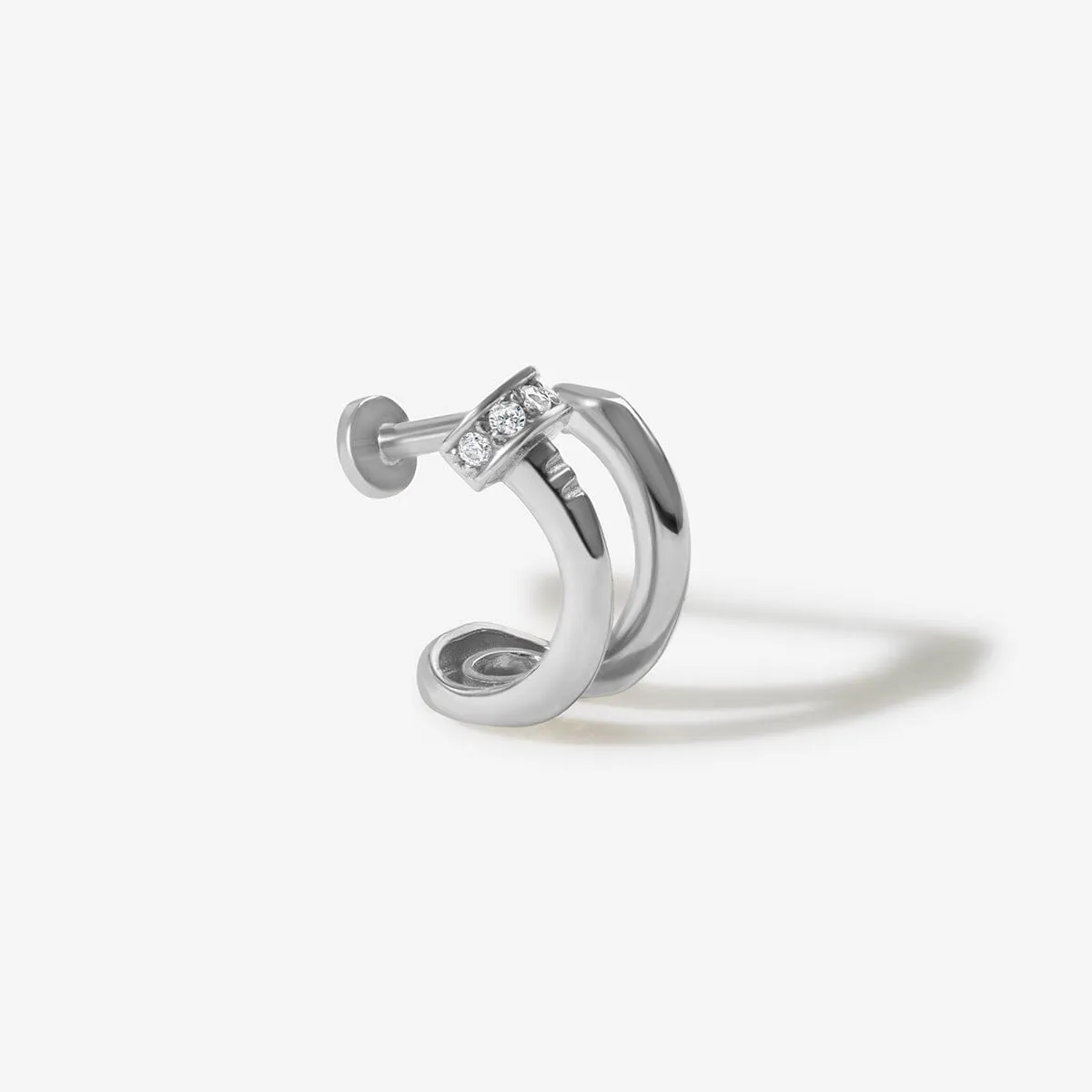 Bohdi nail piercing sold by Adornmonde product image thumbnail 5