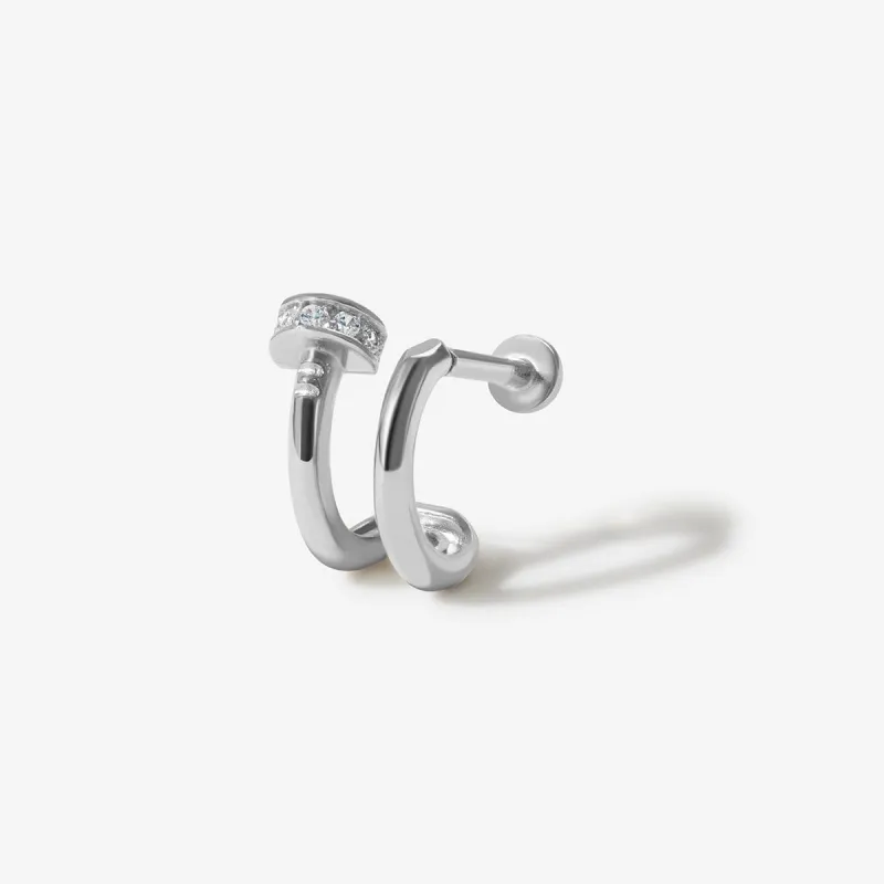 Bohdi nail piercing sold by Adornmonde