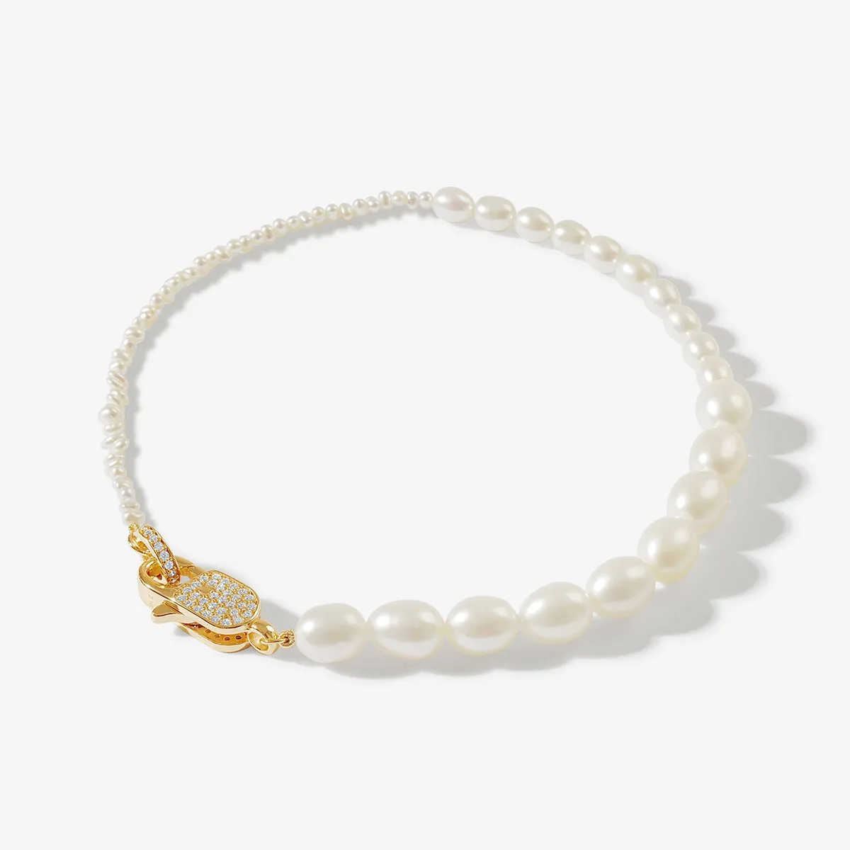 Ulf pearl anklet sold by Adornmonde product image thumbnail 3