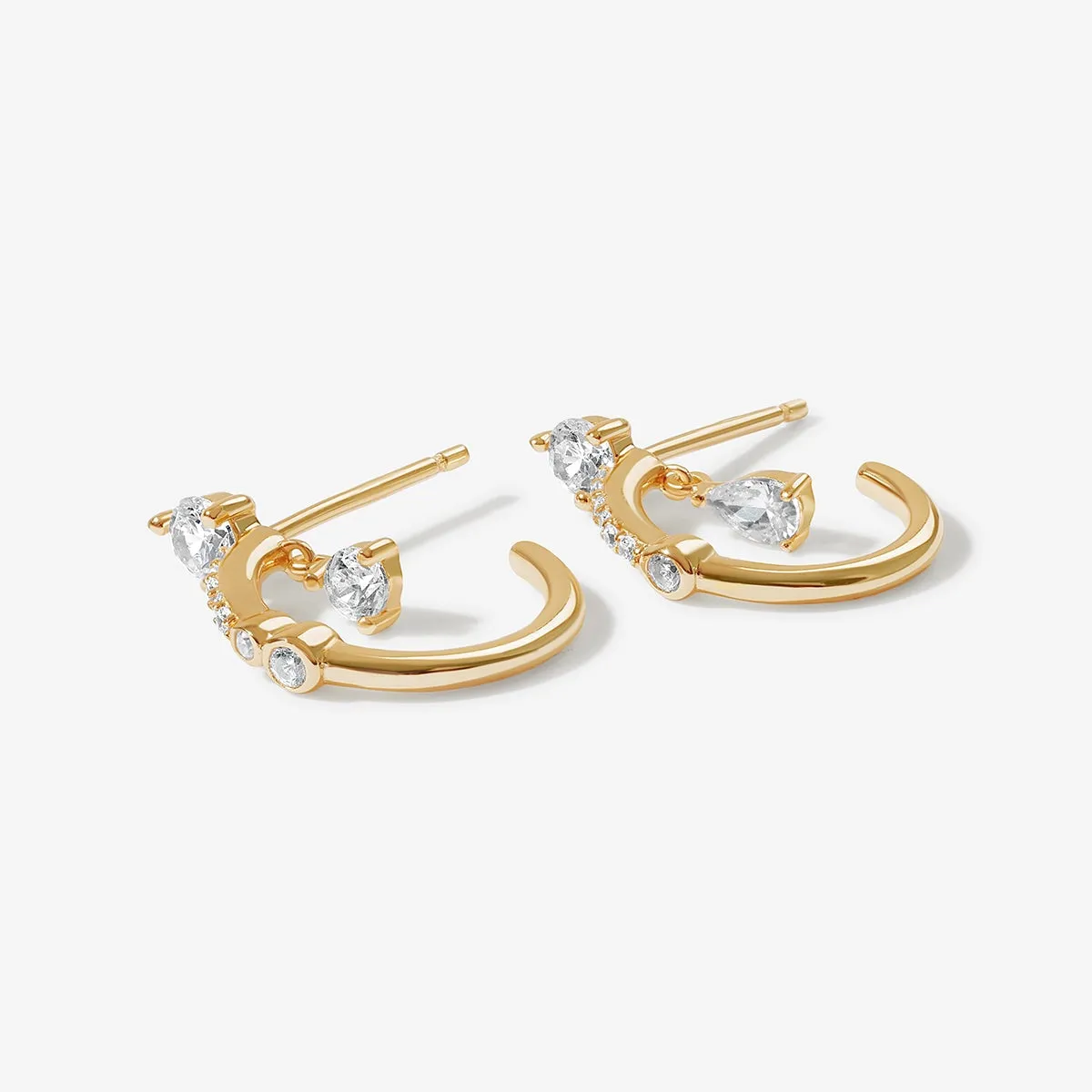 Wilder hoop earrings sold by Adornmonde