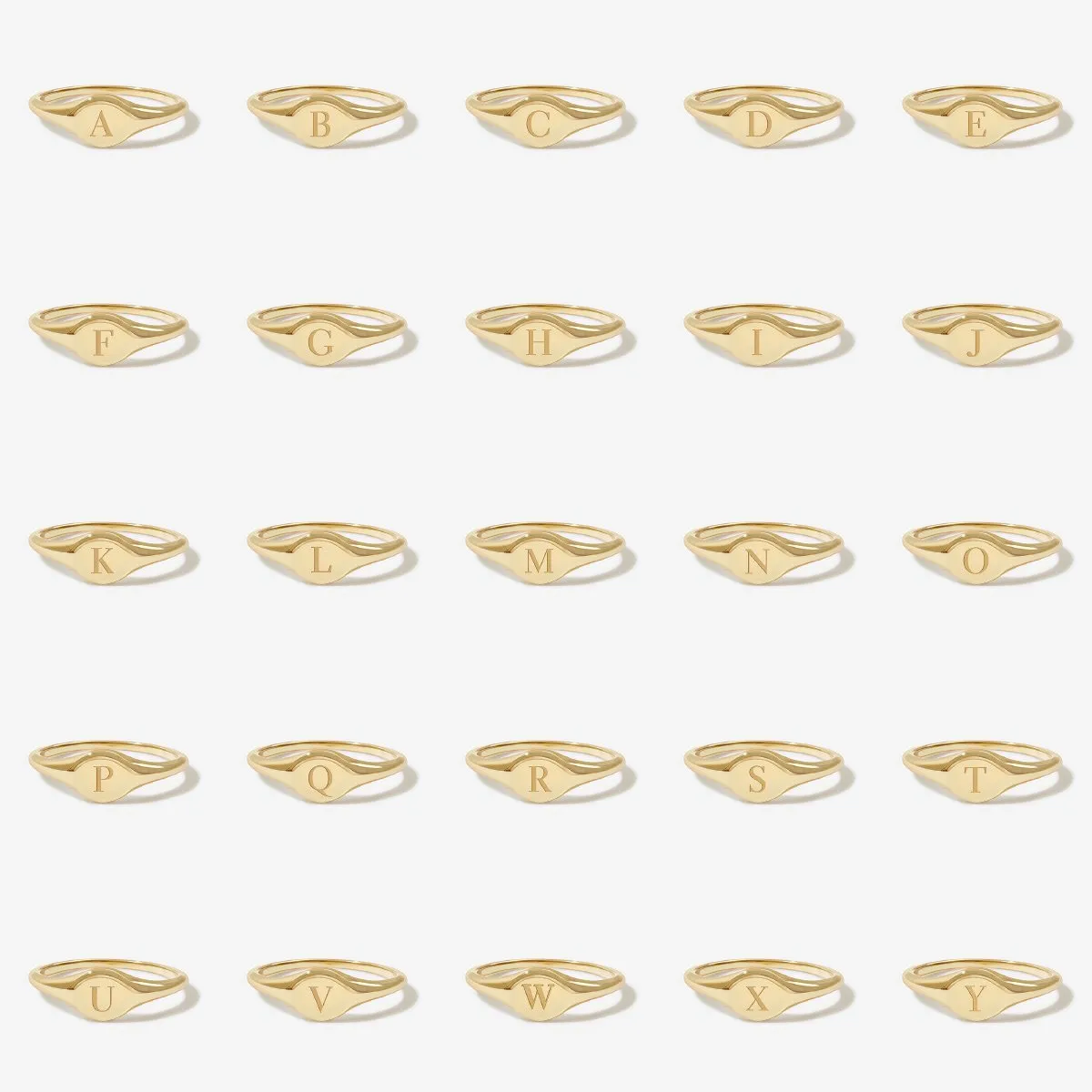 Perci pinkie ring sold by Adornmonde