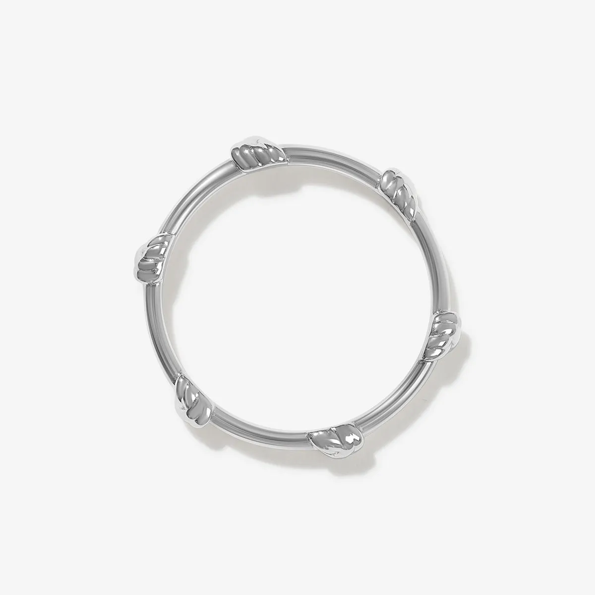 Stone knot ring sold by Adornmonde product image thumbnail 5