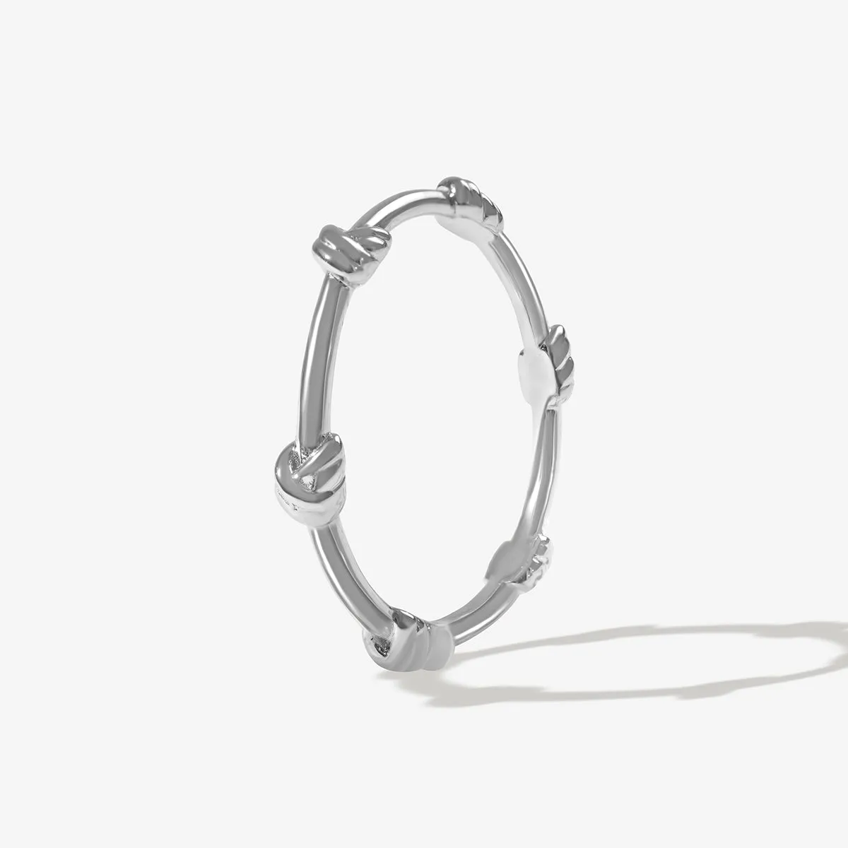 Stone knot ring sold by Adornmonde product image thumbnail 3