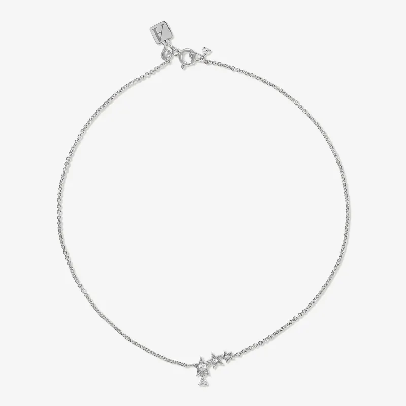 Itzel star anklet sold by Adornmonde