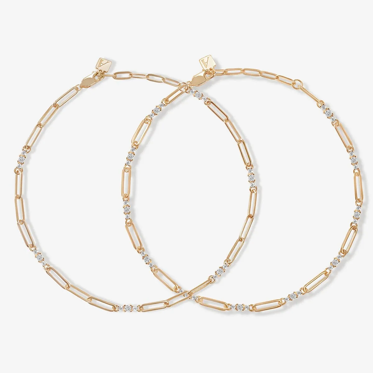 Sabi Rojas anklet duo sold by Adornmonde