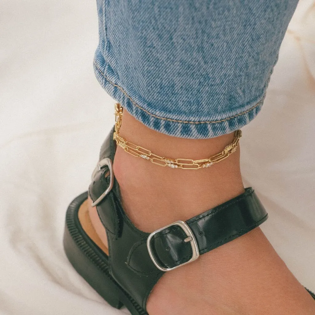 Sabi Rojas anklet duo sold by Adornmonde product image thumbnail 2