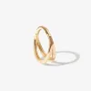 Rhea cage clicker hoop sold by Adornmonde
