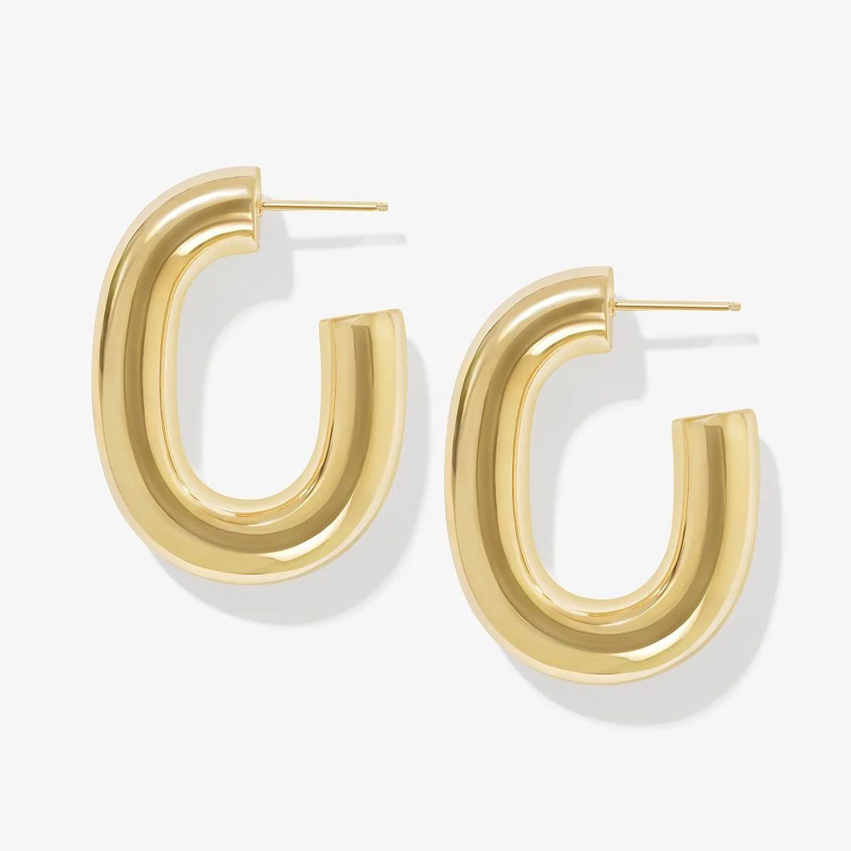 Fidel hoop earrings sold by Adornmonde