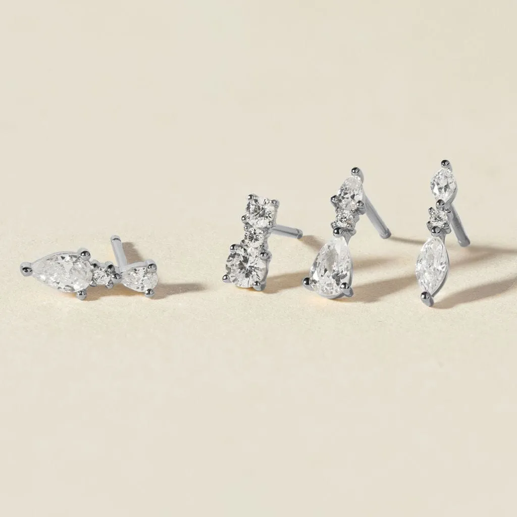 Louie earring set sold by Adornmonde product image thumbnail 5