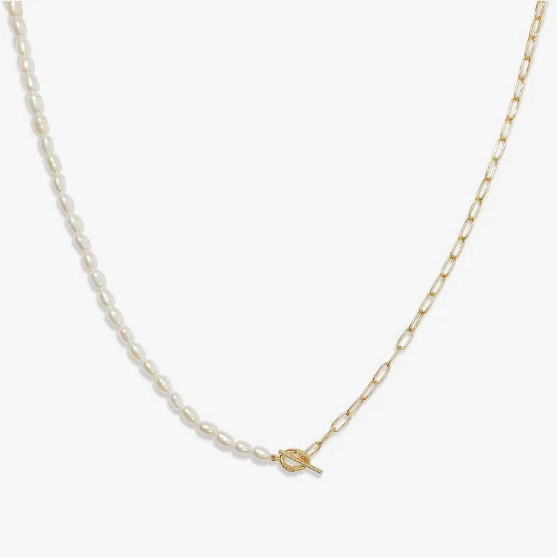 Orson freshwater pearl necklace sold by Adornmonde