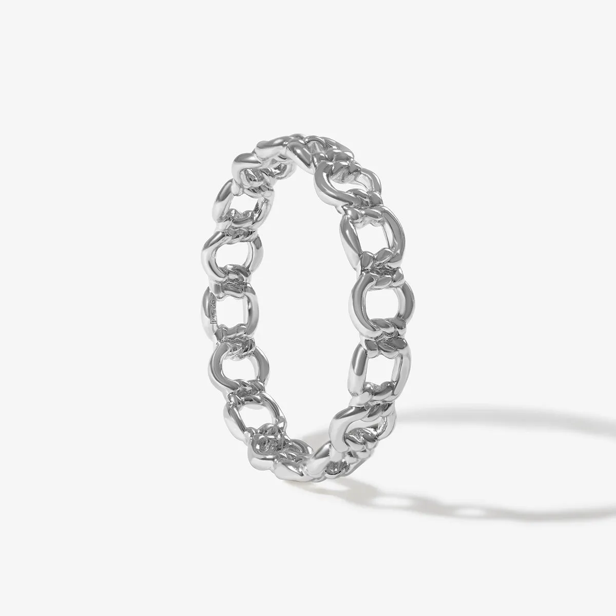 Reyce chain ring sold by Adornmonde