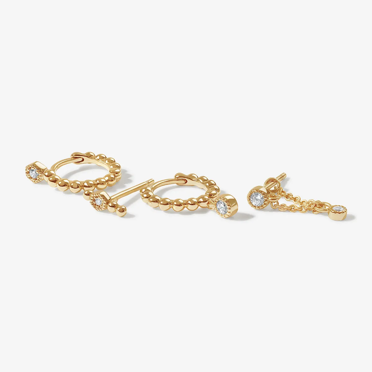 Remmy earring set sold by Adornmonde product image thumbnail 4