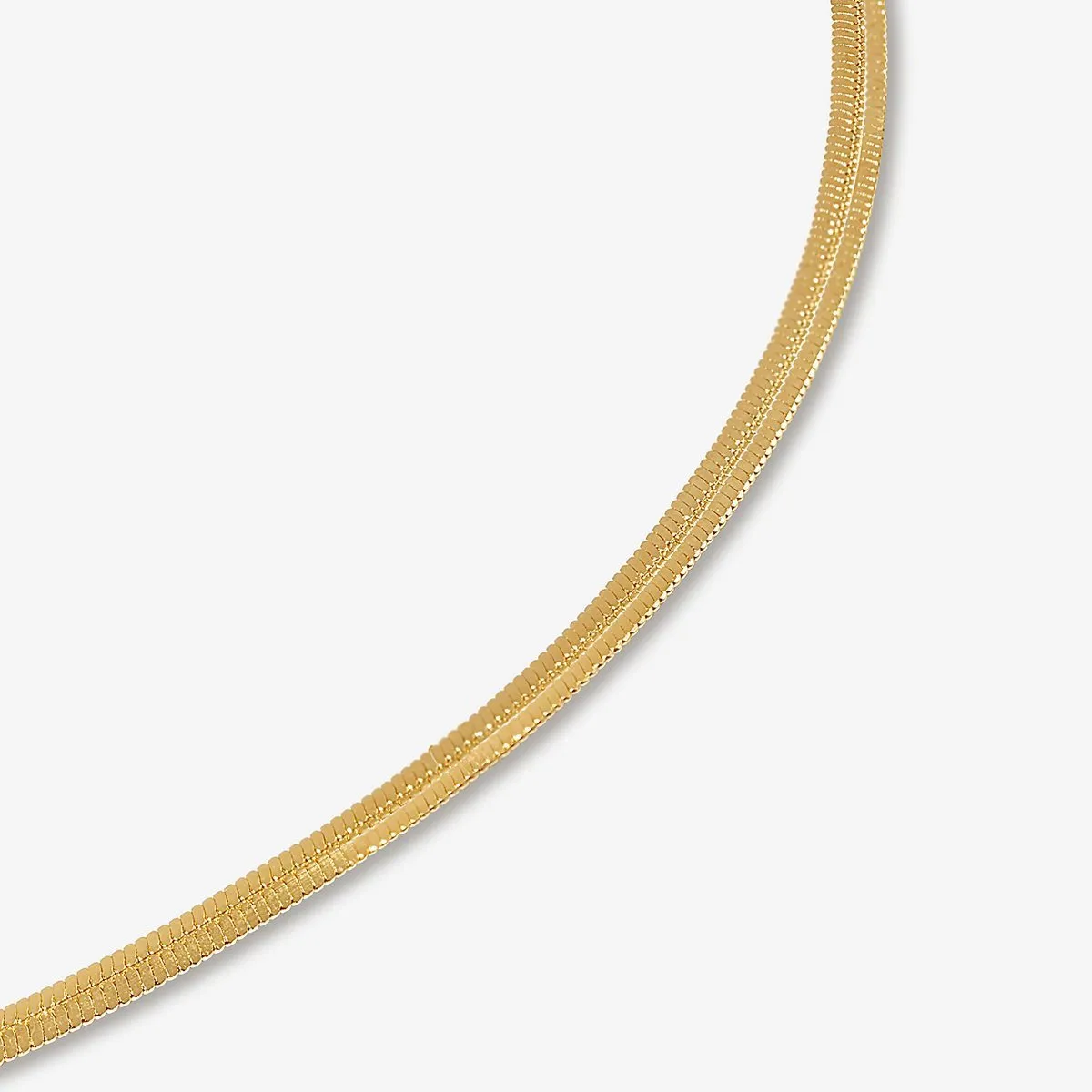 Saint snake chain anklet sold by Adornmonde product image thumbnail 4