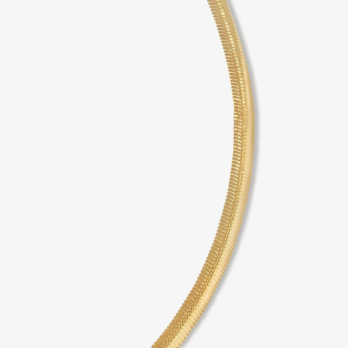 Saint snake chain anklet sold by Adornmonde product image thumbnail 3