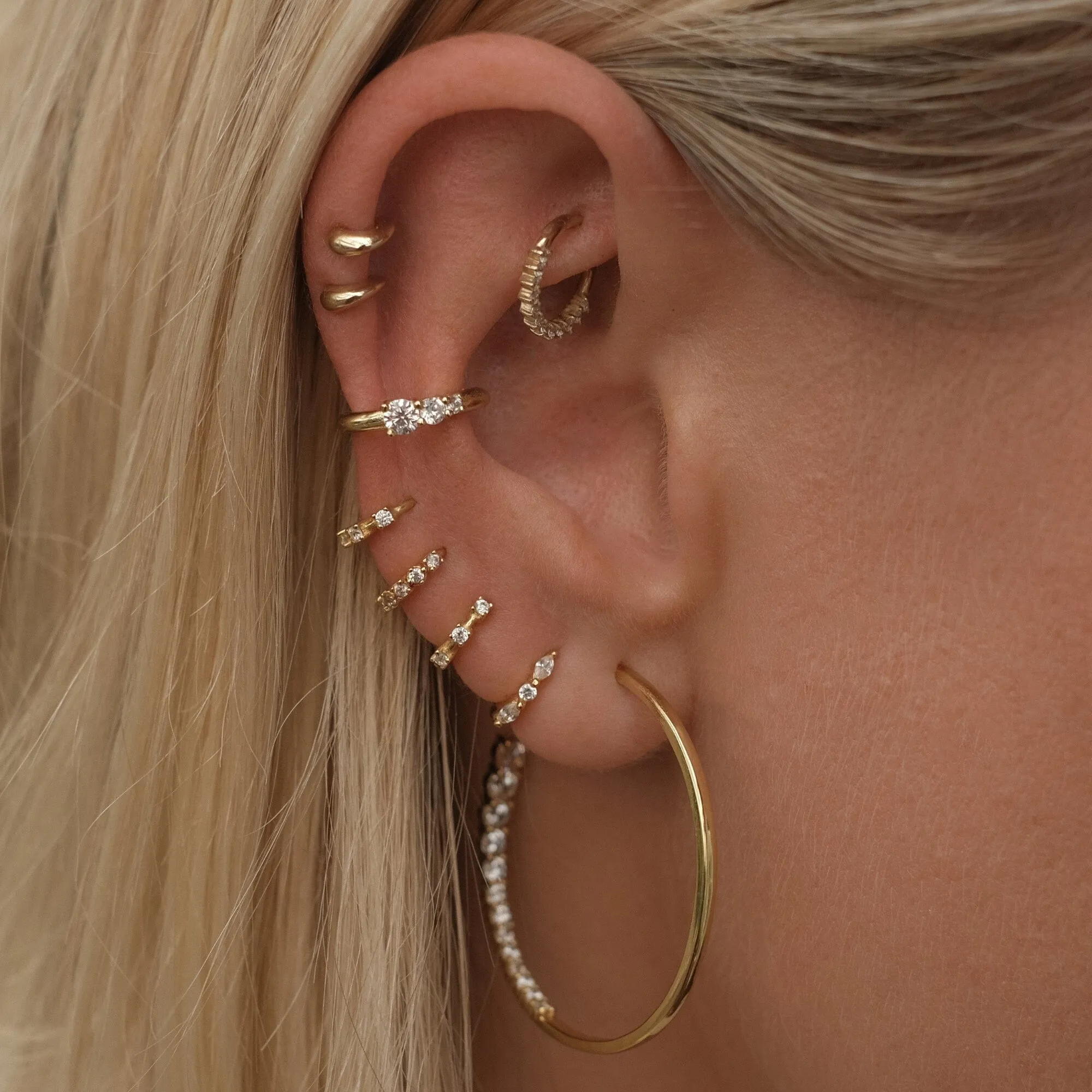 Juana ear cuffs sold by Adornmonde product image thumbnail 2